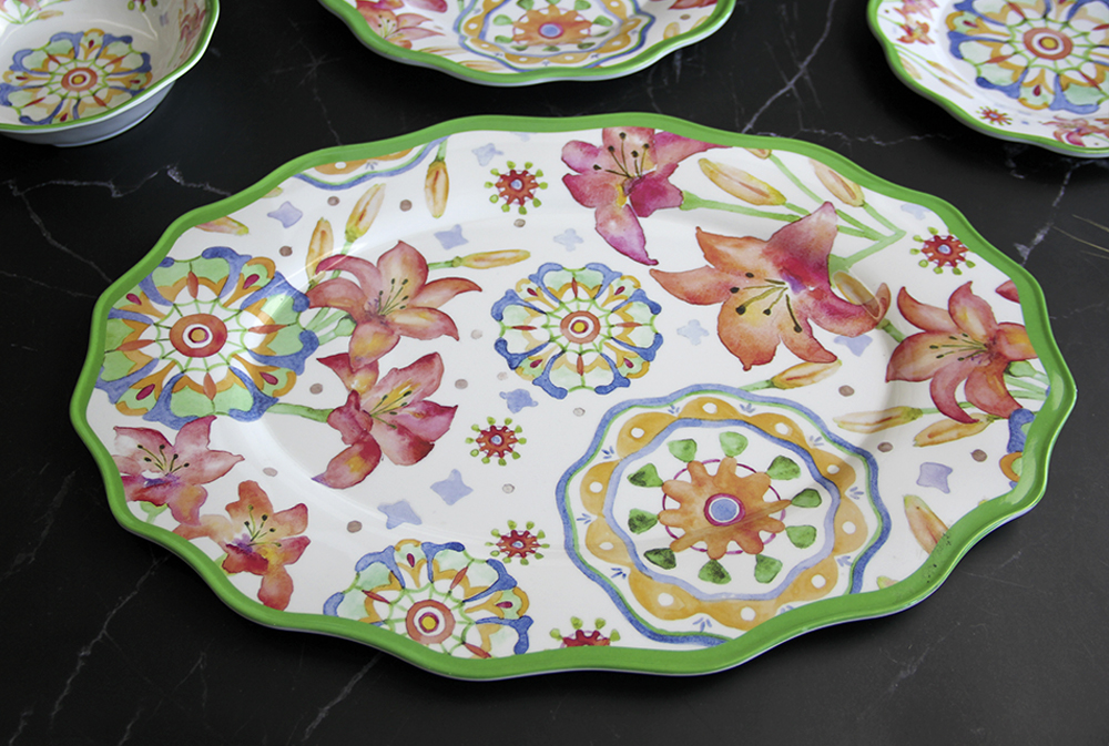 melamine plates factory